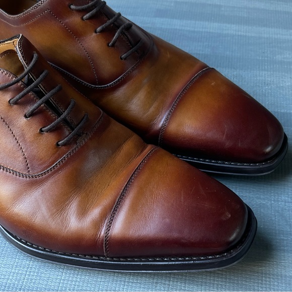 Mgnanni Flex Segovia Cap Toe Oxford Men\'s Dress Shoes SZ 9 main image 10